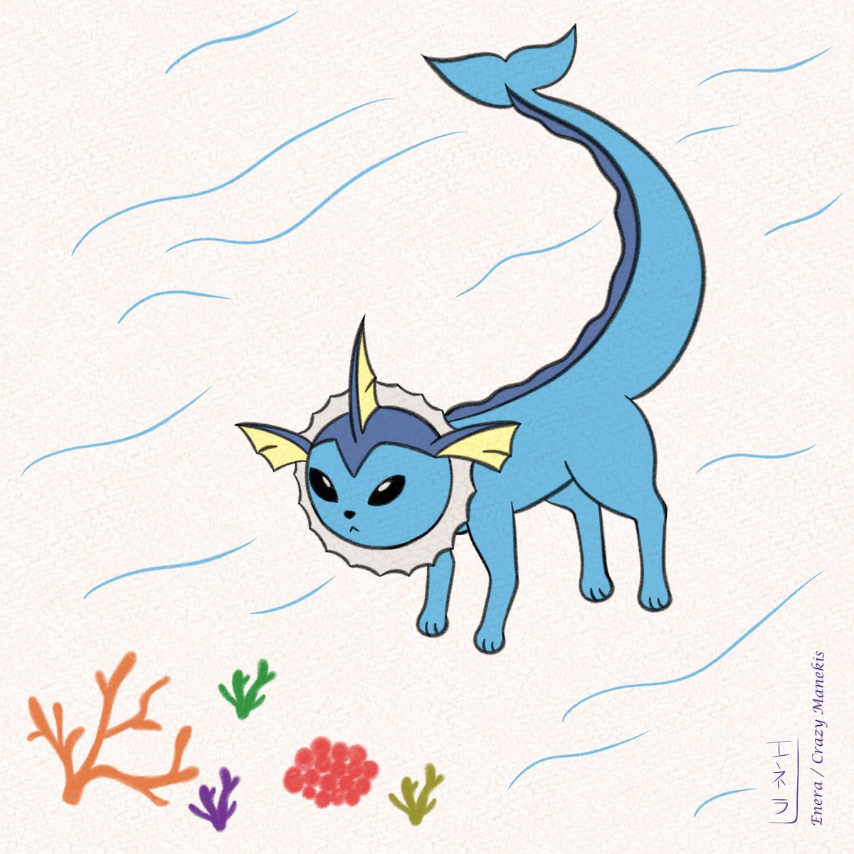 _Enera_'s tweet photo. Day 20 - Coral

Pokemon: Vaporeon

#inktober #inktober2020 #pokemon https://t.co/R7yLfnOYdf