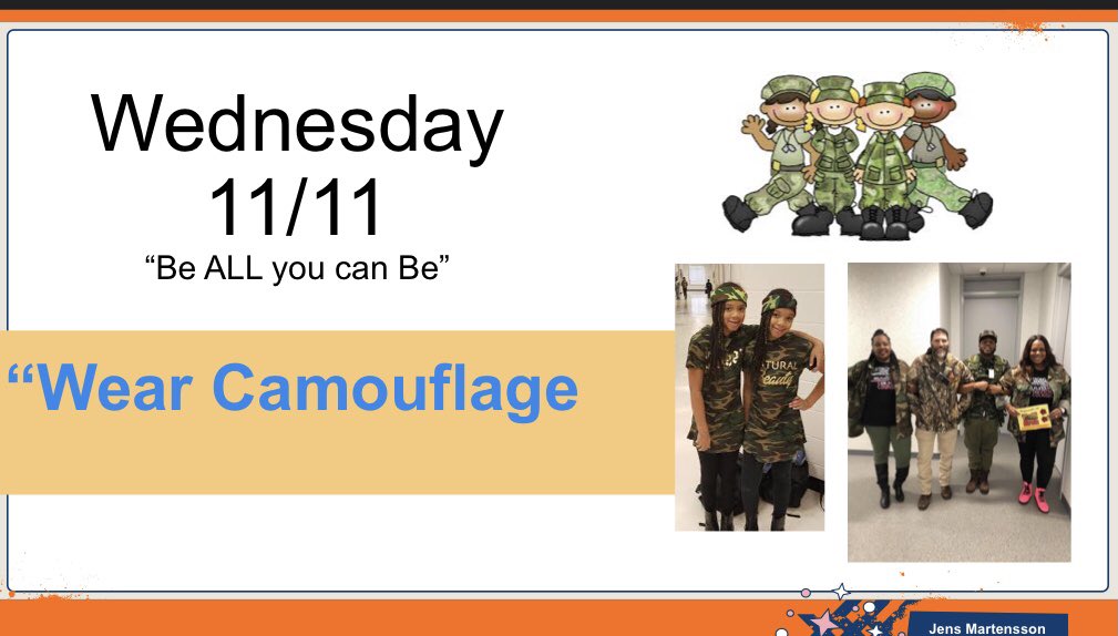 bre112266's tweet photo. Tomorrow marks Day 3 of @GenerationTexas week and we’re looking forward to seeing all the @MeadMS_AISD family dressed in camo because it’s Be ALL u can BE Day. Remember to tag us at #MeadGenTX @jmscottjess1 @Counseling_AISD @lmamerson #MeadJagLife https://t.co/y7H77mzpD4