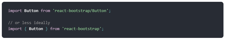 bmovlanov's tweet image. Why the second one is less ideal?

#React #reactQuestion #ReactBootsrap