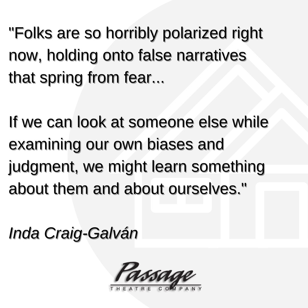 Some #TuesdayTruth from “Welcome to Matteson!” playwright, Inda Craig-Galván.