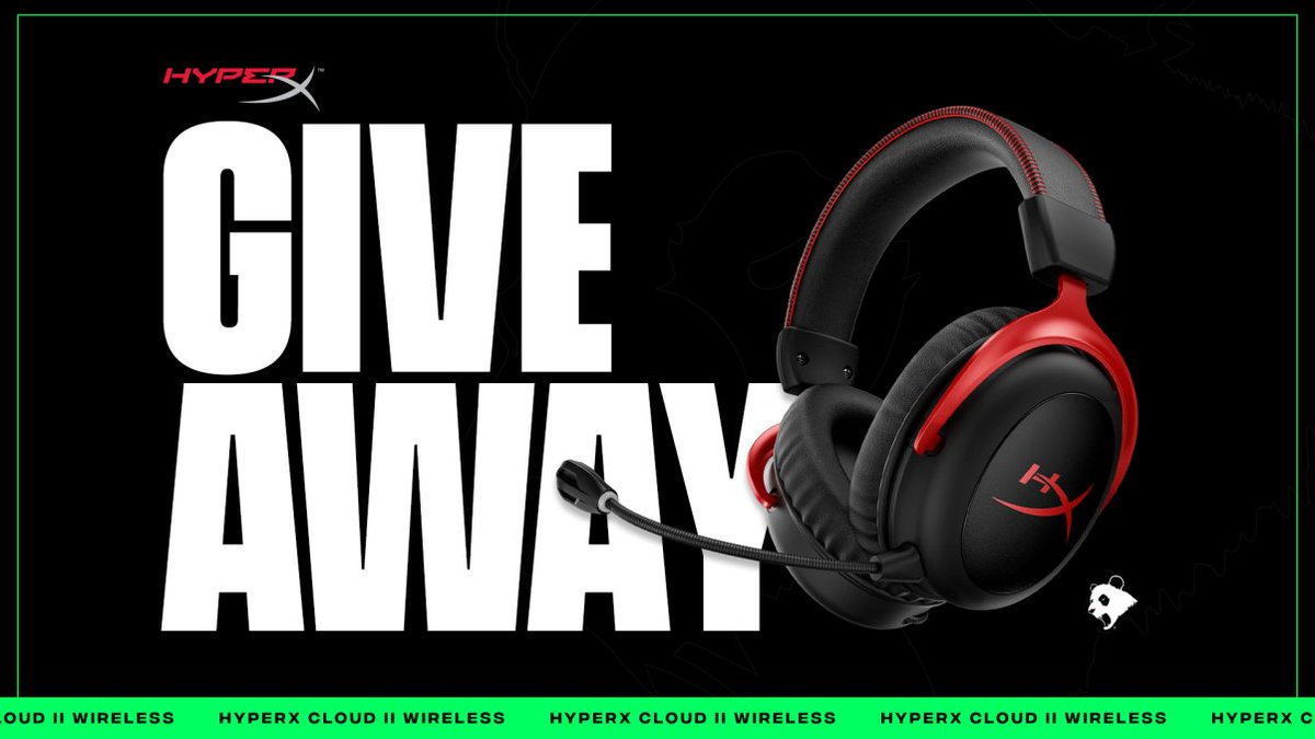 Marss_NE's tweet image. The Cloud II Wireless released today, so I'm going to be doing a GIVEAWAY!!!! They're easily the best headphones I've ever used, and it's my go-to for using when I'm playing smash 😏
RT this tweet and follow @HyperX to enter.
Giveaway ends next Tuesday the 17th at 11:59PM EST
