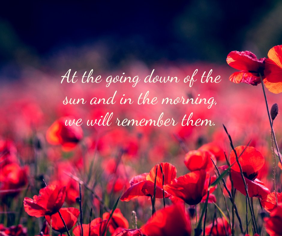 #RemembranceDay2020 Our Act of Remembrance will be upoaded to our firefly portal for parents to watch in time for 11.00am tomorrow and the two minute silence.