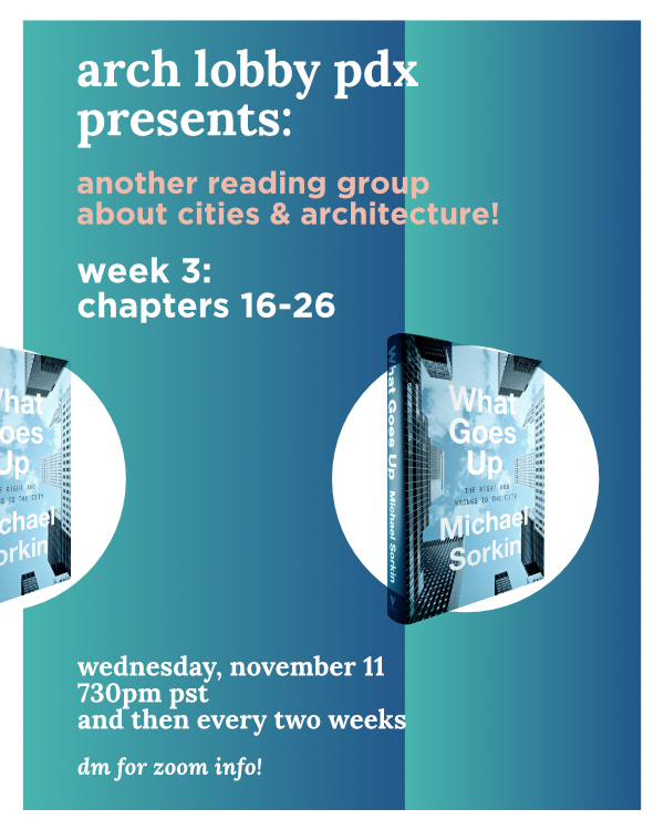 The Architecture Lobby Portland tweet media