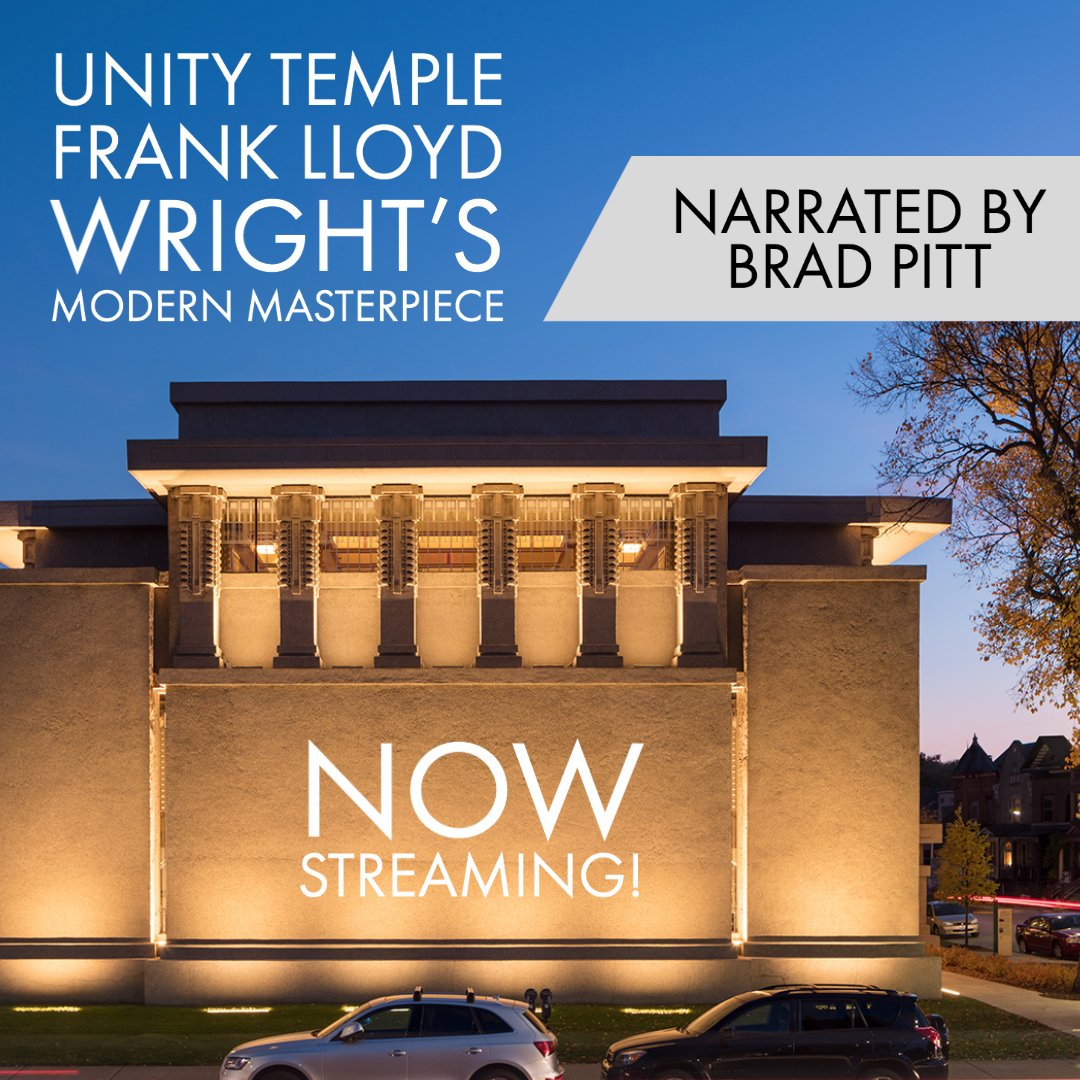flwunitytemple's tweet photo. Only 5 days left to view the #UnityTemple restoration documentary, followed on Nov. 15 by a panel of experts led by the film's producer.
https://t.co/CM1uxqFVAC
#franklloydwright #bradpitt #architecture #documentary https://t.co/1gqaVRztpy