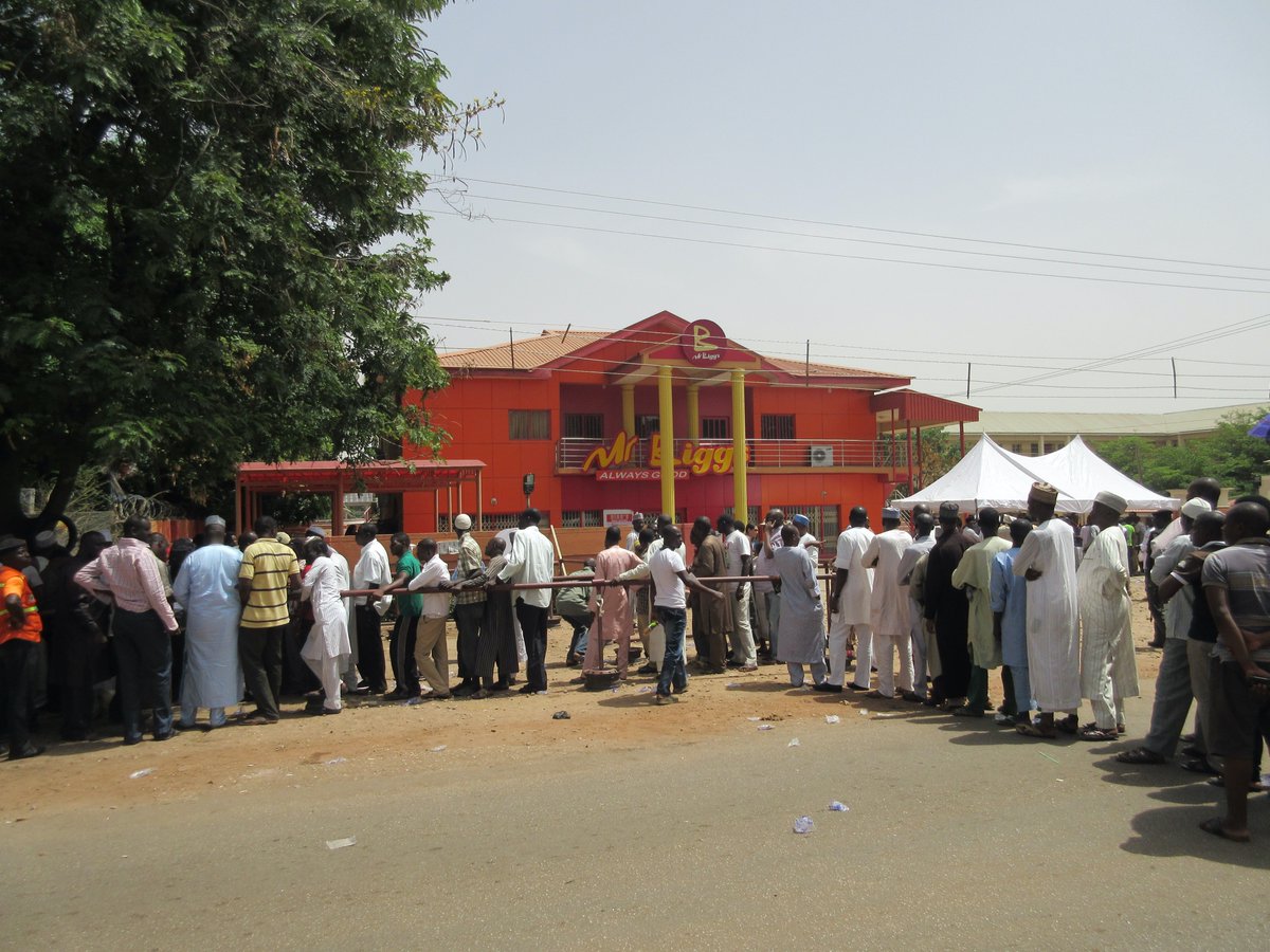 Lines were long, in a baking heat, but voters were in good spirits. Nowhere, in any of the polling places we visited (my favorite was Mr Bigg's) did we see any fraudulent activity.