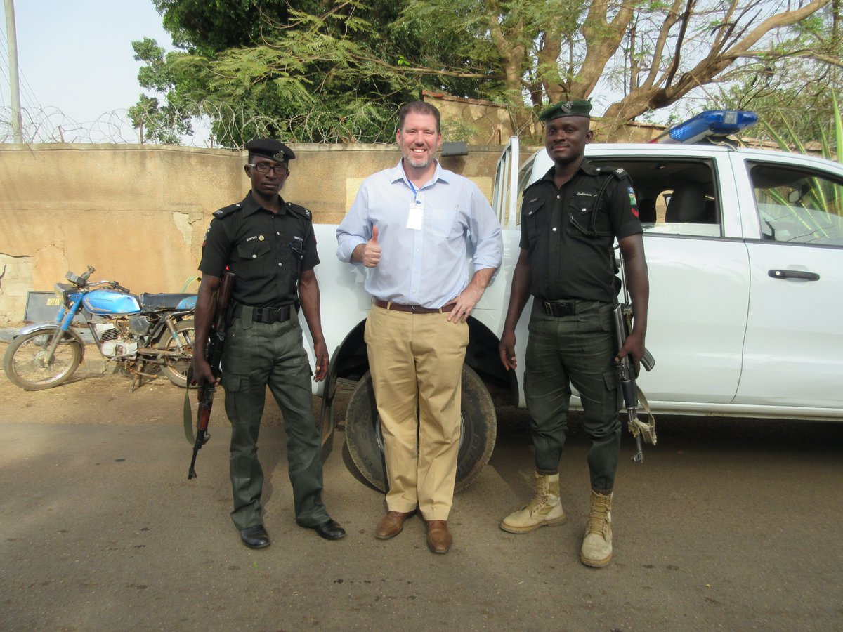 And despite warnings of potential violence - and being issued personal security (thanks Daniel and Salawhu!) people were great.