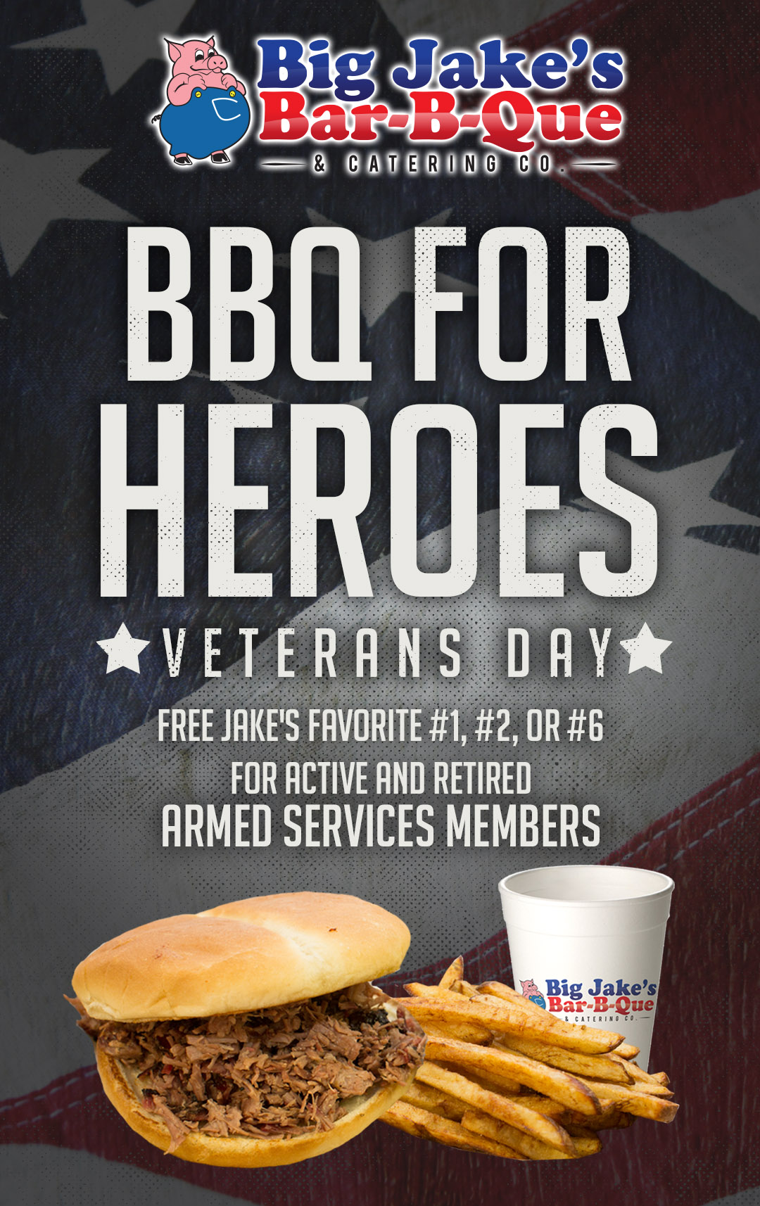 Big jake's bbq sales