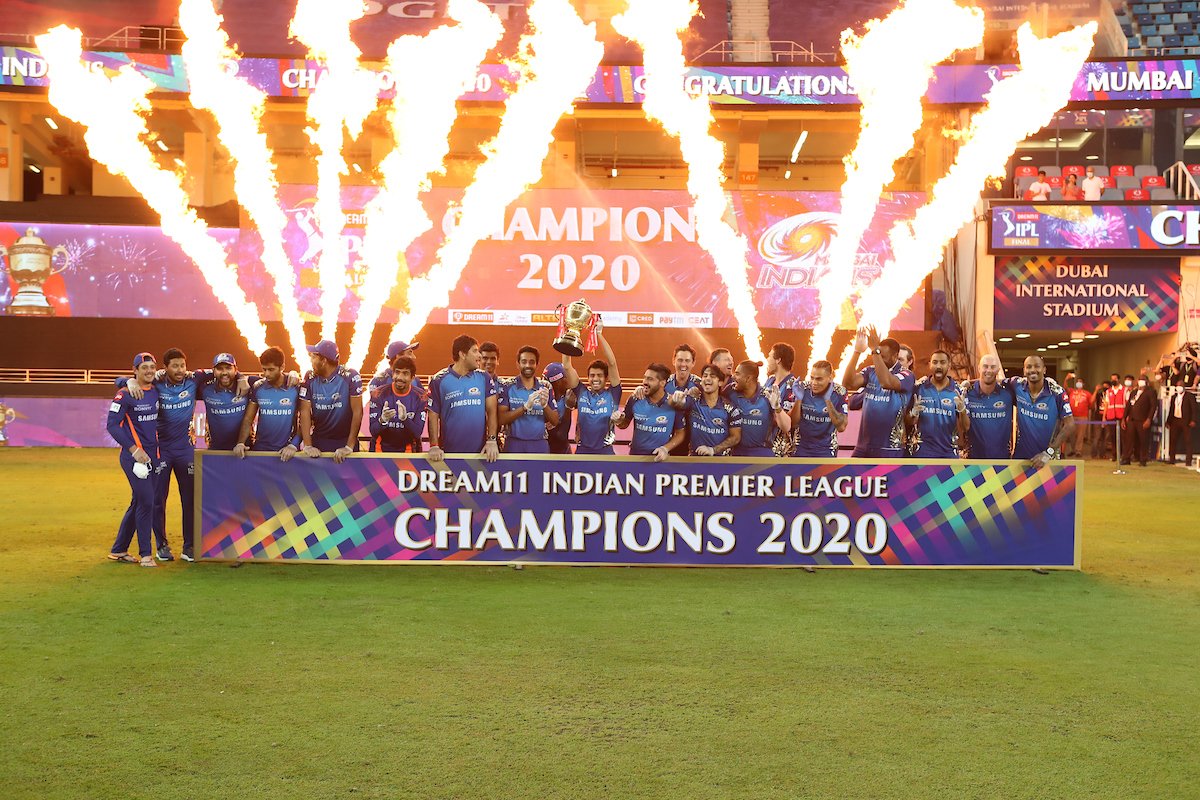 CHAMPIONS!! #MumbaiIndians