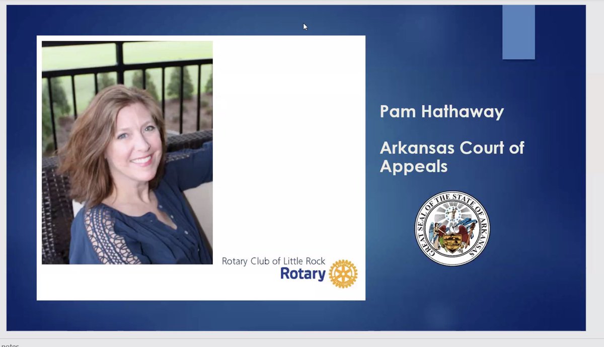 RotaryClub99's tweet photo. Last week, we were pleased to hear from @SPPorg President/CEO @barbara_sugg and introduce new members: Katie Mehdizadegan of @DeltaDentalAR and Pam Hathaway of AR Court of Appeals (@arcourts). #gridforthefuture https://t.co/B1sUcnJFxV
