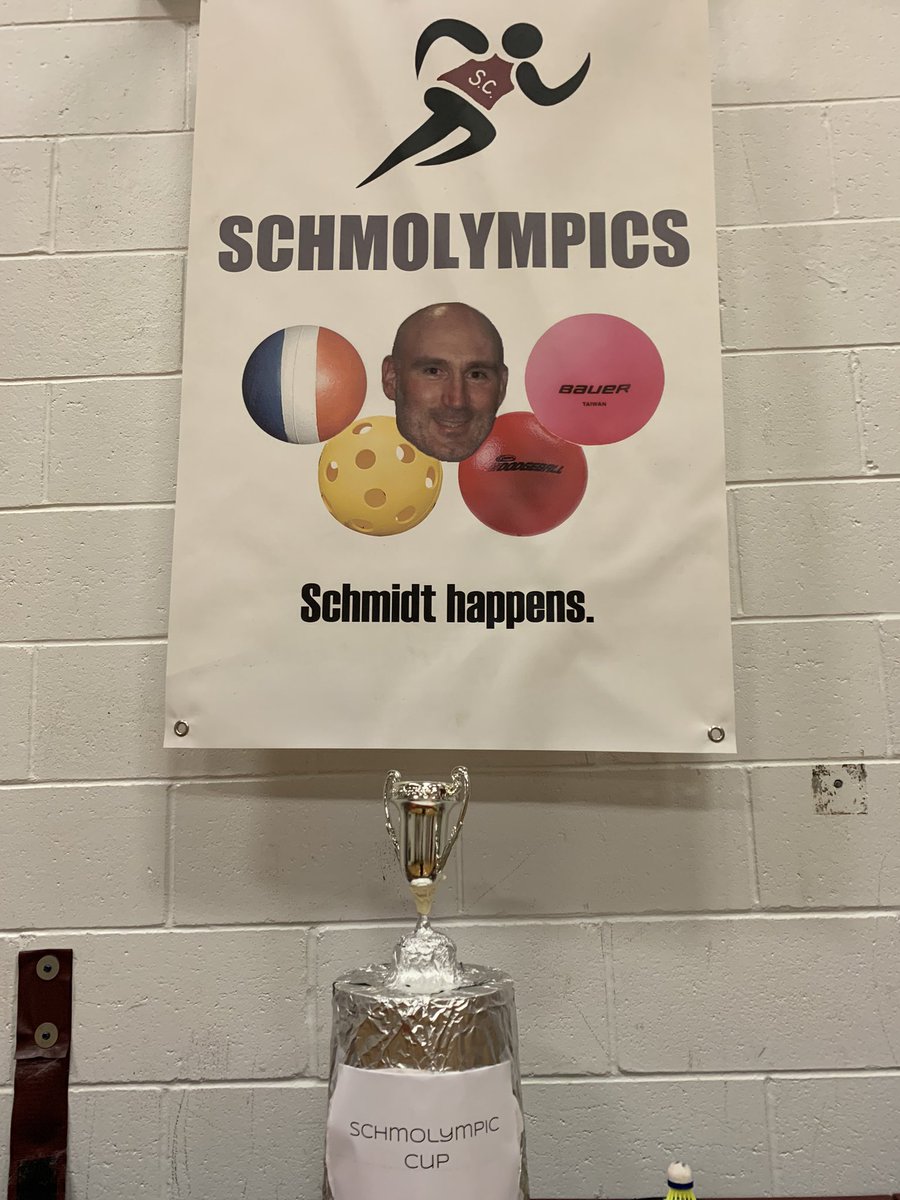 Who will take home the Schmolympic Cup this Quadmester!? The boys are pumped!! <a href="/SouthCarletonHS/">South Carleton HS</a>