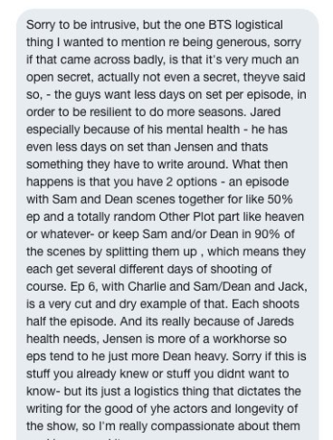 So in rides Natalie hoping to "manage" Sheila. Sheila wasn't having it and asked her to stop. Instead of heeding this, Natalie barged into Sheila's DMs and sent her wall after wall of text blaming Jared for the show's problems and trying to guilt her into shutting up.