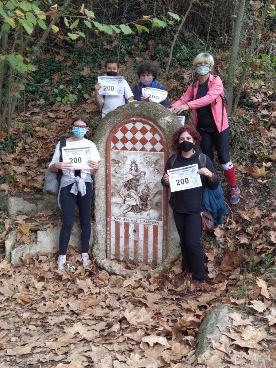 PauCasals_Rubi's tweet photo. Fem nostra la Marxa Familiar de @AjRubi que organitza @CerRubi 
Avui i demà infants de 6è visitaran Sant Muç-Can Ramoneda-Can Xercavins fins arribar a la font de Can Roig. Ocupem la ciutat. 🏃‍♂️🏃🏿🏃🏻‍♀️Fem esport. Gaudim de la natura🌿🍂🍁.#rubicity @aliancesmagnet @FundacioBofill https://t.co/pJyDkBfwMN