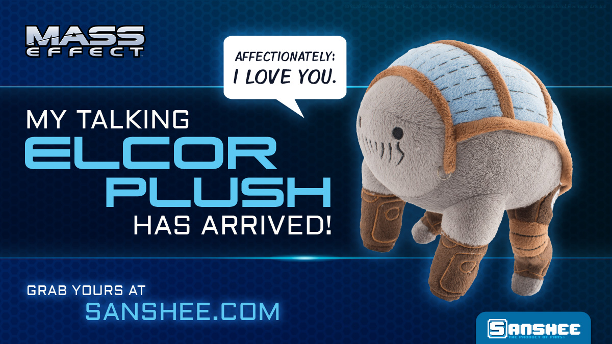 Mass Effect Plush