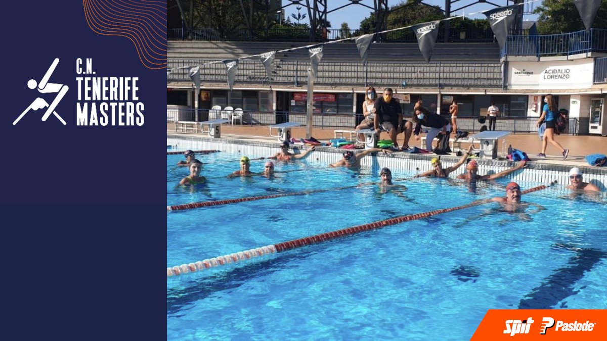 El Club Natación Tenerife Masters, al que hemos patrocinado durante los últimos años. Han empezado sus entrenamientos oficiales en su casa natural: la piscina municipal Acidalio Lorenzo, para arrancar con la Liga y Campeonato de <a href="/fedecanat/">Fedecanat</a>

👉info: spitpaslode.es/es/noticias/el…
#Spit