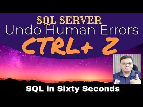 pinaldave's tweet image. Have you ever dropped your table by mistake?
Have you ever wrote an UPDATE statement without the WHERE condition?
Let us learn how we can that in the video.
bit.ly/324Ckke
#SQLServer #PerformanceTuning #SQLAuthority