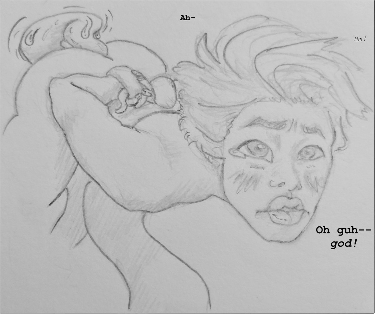 ada_lovely_nsfw's tweet photo. nsfwbts jikook comic
โ nsfw , rps , noncon , tentacles โ
Fast asleep, JKs tentacles wake JM up rather rudely
1/5
#bottomjm #btsnsfw #jikooknsfw https://t.co/aAXbQ61FH0