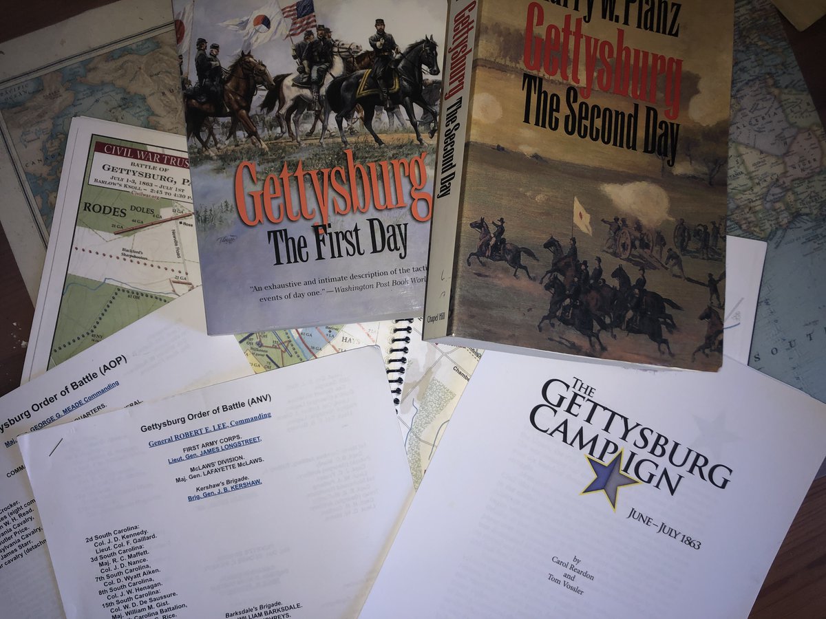 I am currently working on a podcast about the Battle of Gettysburg. Gettysburg has always been a favorite spot of mine, I have lots of fond memories exploring and hiking across the battlefield.  #YLTtakeover