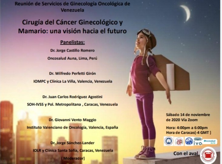 intervalolibre's tweet image. Coloquio: La cirugía del cáncer ginecológico y mamario: una visión hacia el futuro . Sábado 14 de noviembre de 2020 vía Zoom, de 4 p.m. a 6p.m. (Hora de Caracas).