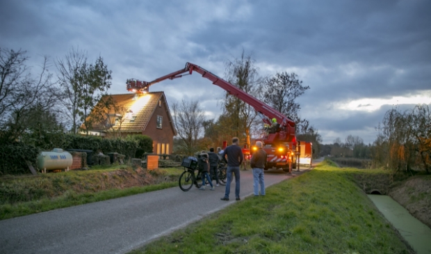 Schoorsteenbrand aan de Grasweg - ..