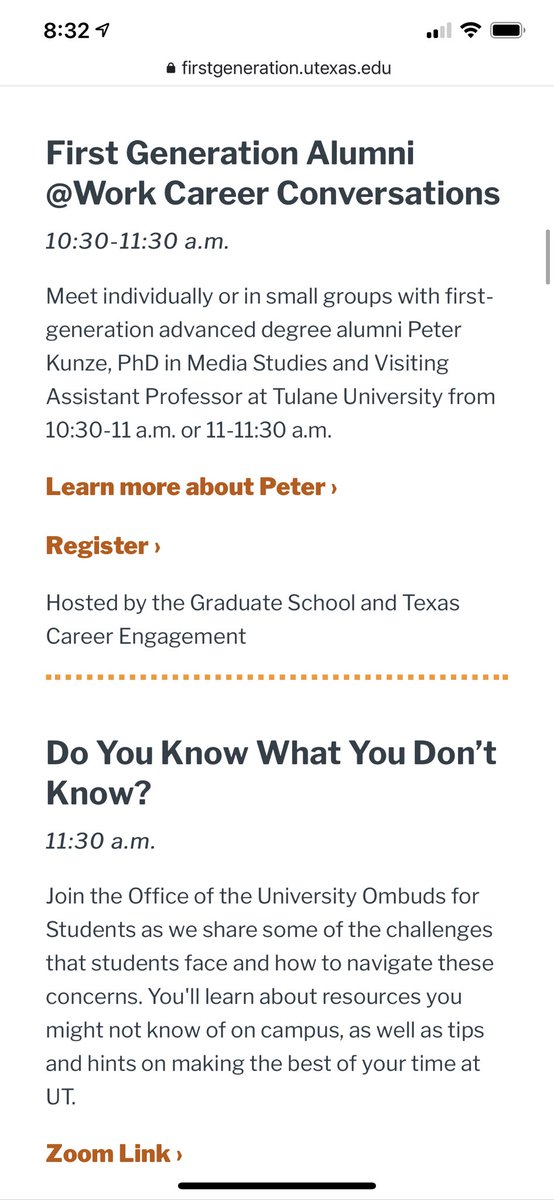 m_gutierrez13's tweet image. Here are the events for #celebratefirstgen #firstgenlonghorns today! Thank you @utgradschool @HireUTexas @UTUnivOmbuds @UTexasStudents @UTAustinSSI @UTRecSports #firstgenforward