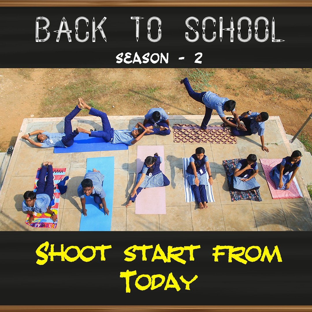 Thriumbi Vandhutomnu sollu 🔥 Here we go.. The Much Awaited Back to School season 2 shoot started Today ❤️  Stay tuned Makkale 💯✅ 

#Nakkalites #backtoschool #backtoschool2 #shooting #tamilwebseries