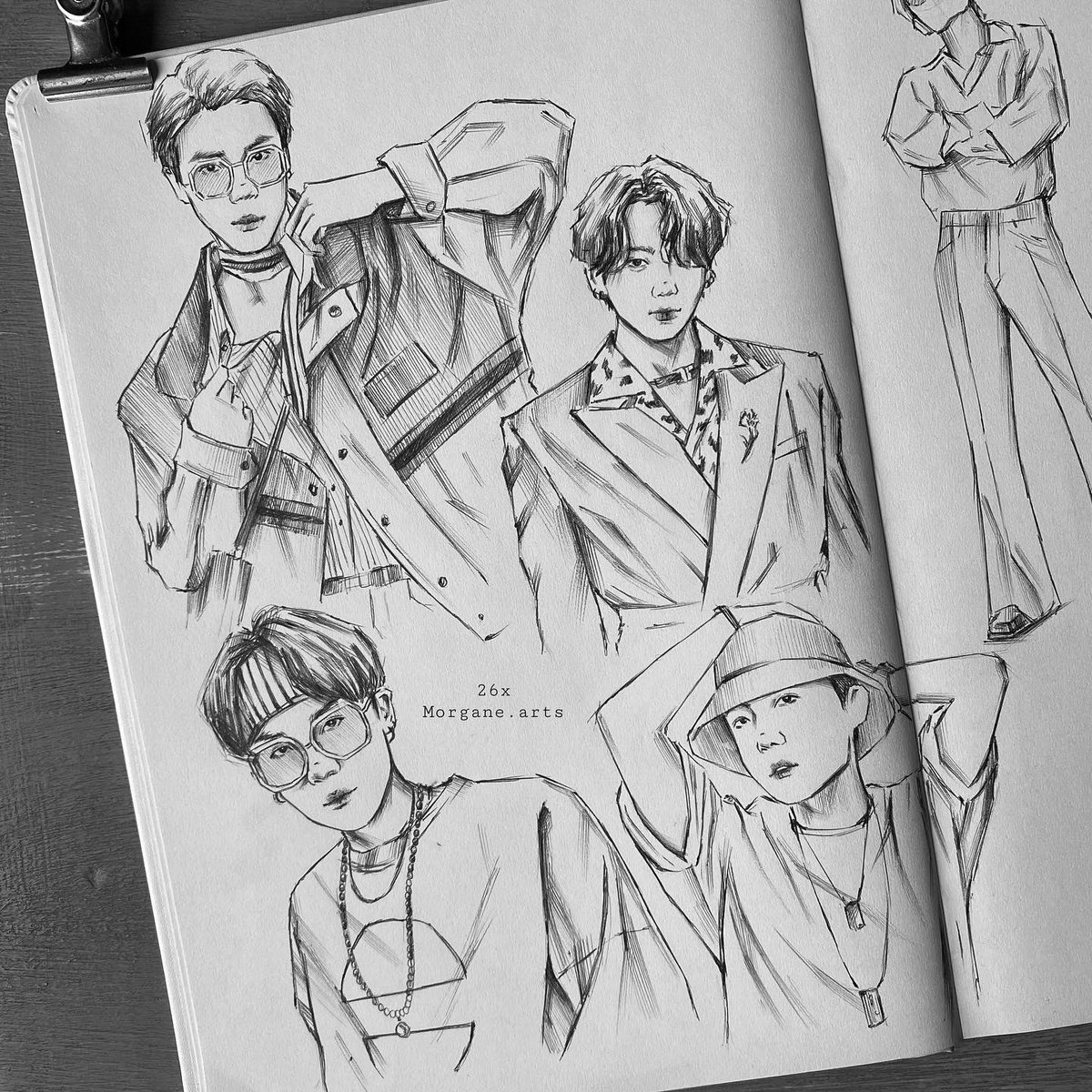 Sketches #bts #btsfanart 