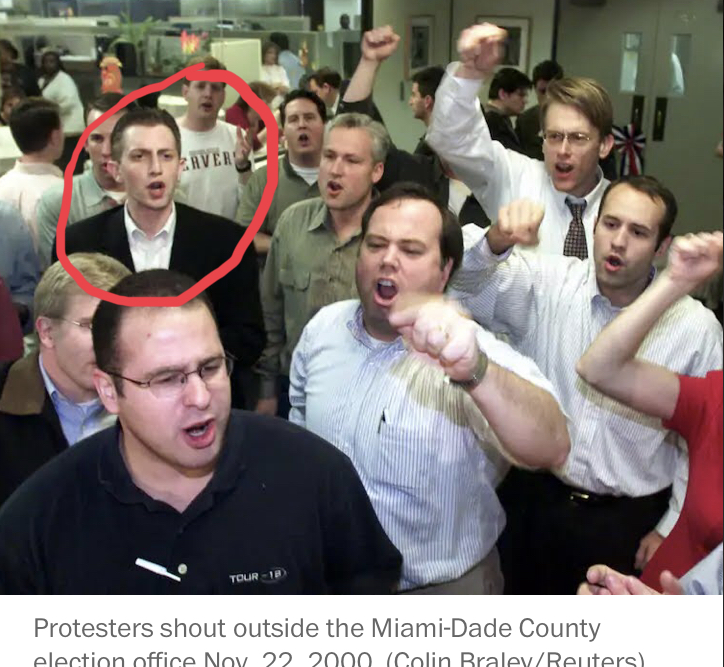 I've worked on or near GOP campaigns for almost 30 years. In 2004, I specifically handled absentee and military ballots for BC re-elect. In 2000, I reviewed and challenged ballots around the clock during the recount. Here I am 40 lbs ago: