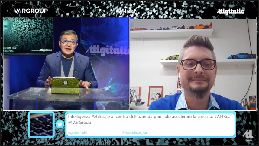 yarixsocial's tweet photo. Il processo di AI deve essere accolto attraverso un approccio scalabile, che consenta di valutare passo passo il valore e la soddisfazione e quindi l'estensione del progetto ad altre aree. Stefano Da Col #AI4real #DigitalSmartCompany @VarGroup https://t.co/Kiqhtmkv9P