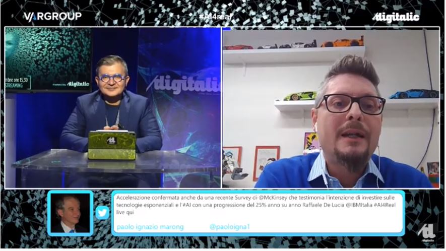 VarGroup's tweet photo. #MachineLearning &amp; #ArtificialIntelligence non sono un privilegio solo per le #bigcompany, ma sono tecnologie perfette per portare valore anche al tessuto di small e medium business tipiche della realtà italiana. 
Stefano Da Col - Head of Advanced Analytics&amp;DataScience 
#AI4real https://t.co/sDrHBMi4ha