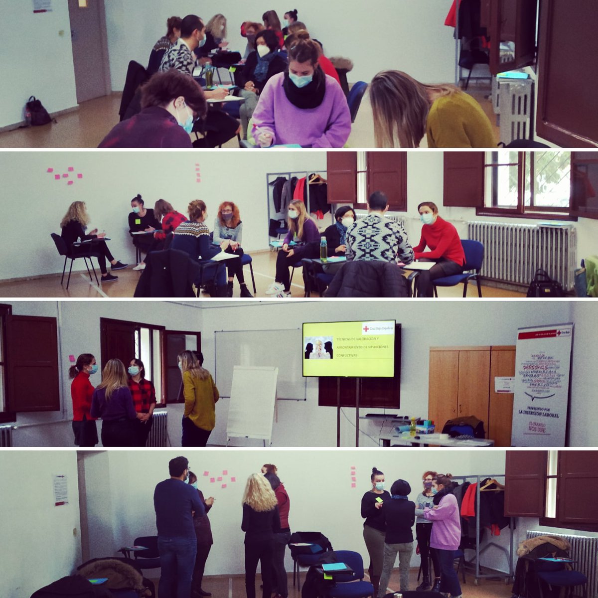 Insiding_Es's tweet photo. Descubriendo algunas de las principales técnicas de #resoluciondeconflictos.
Hoy trabajamos en @cruzrojasalamanca con auténticos #profesionales y maravillosas #personas. Gracias a tod@s.
#insiding #Coaching #facilitación #Disfrute #aprenderjugando https://t.co/CIB5qypG2q