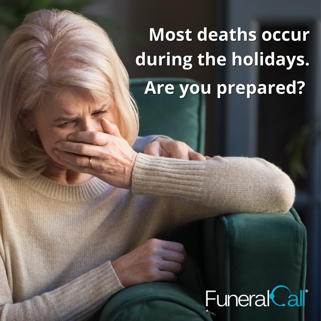 FuneralCall's tweet image. As we quickly approach the holiday season, is your funeral home prepared to handle the influx in death calls? Our professionally trained FuneralCall Receptionists are here to help.

Learn more at funeralcall.com
