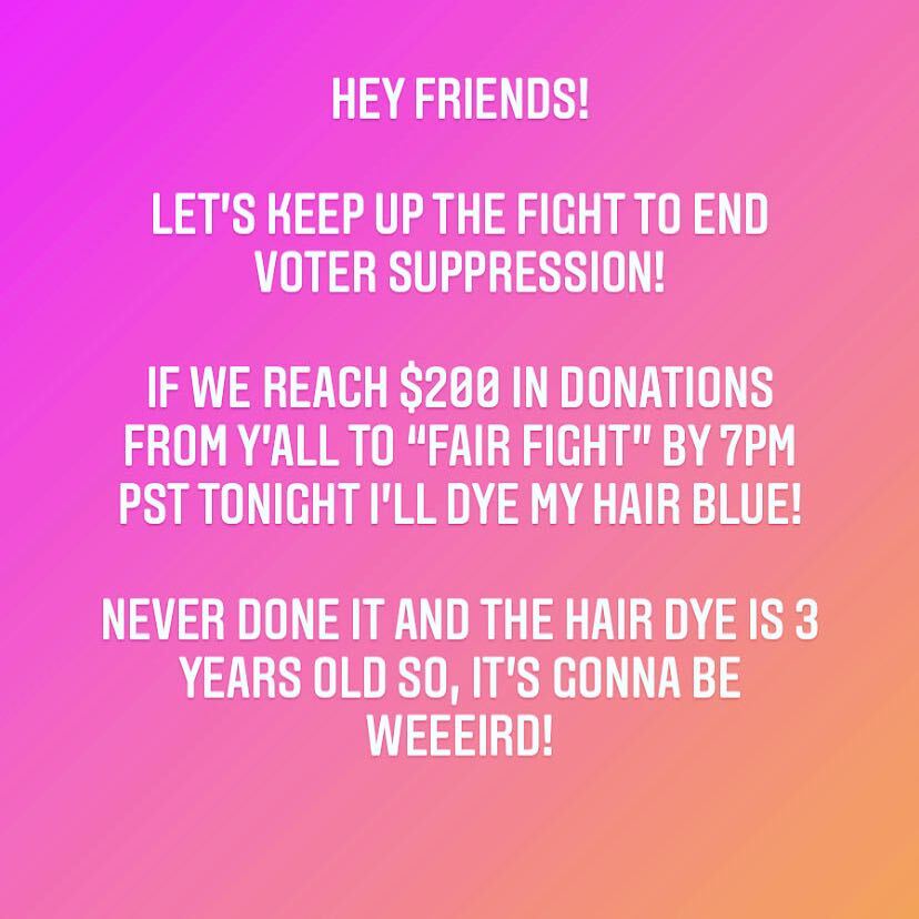 binford2k's tweet photo. Oh, I'm totally into this @caito_200_OK, But let's up the ante! I just dropped $250 and if we get it to a thousand I'll go all blue too. #bluewave #devopsfordemocracy #fightfair https://t.co/IH461aVfsW https://t.co/ASVeyBBq95