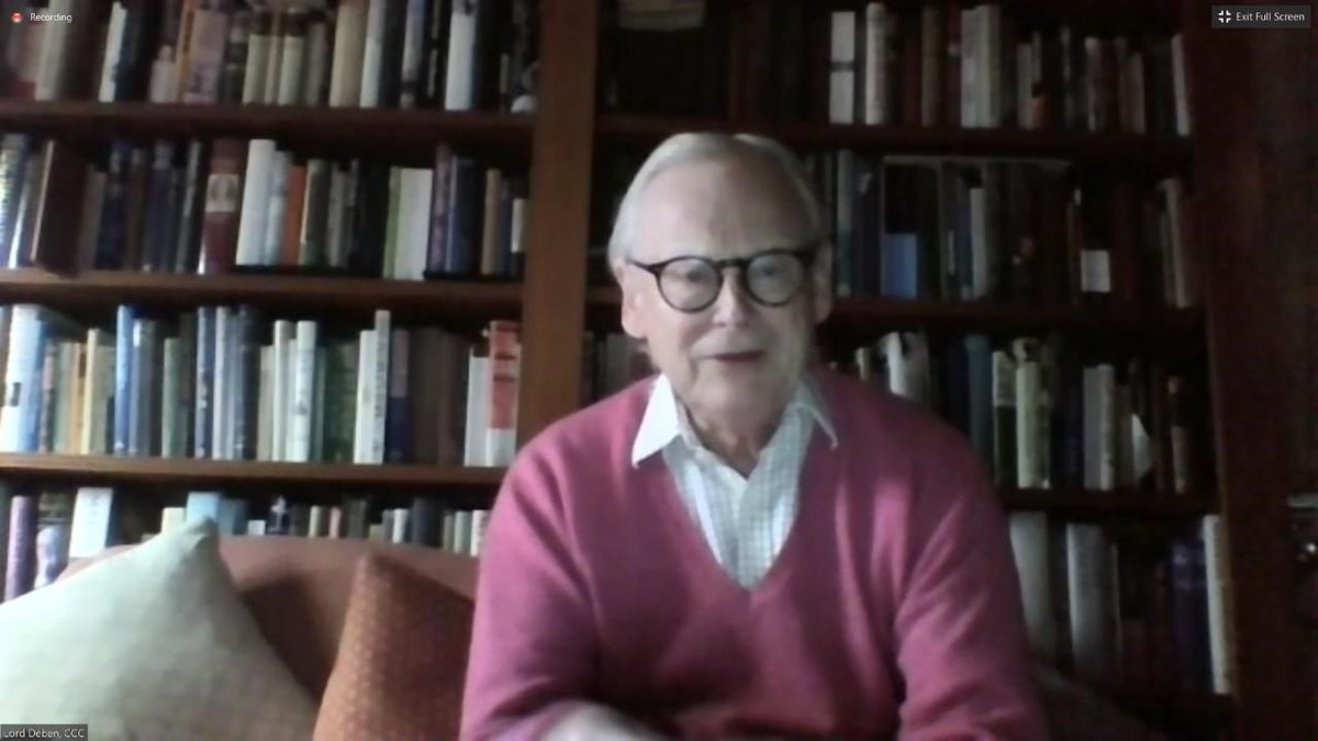 MarkGJenkinson's tweet photo. A very positive Lord Deben @NetZeroAPPG #NetZeroReportLaunch
Certainly no #MiseryMartin https://t.co/zHZTbLYdwt