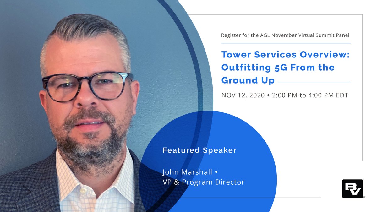 BVSII's tweet photo. We're a Top Tech Sponsor for @AGLMediaGrp’s November #Virtual Summit featuring @Black_Veatch’s John Marshall🗓️See you on 11/12/20 2PM-4PM EDT👋Sign up👉https://t.co/3BcOLsxMVS
🔑Topics: #AdvancedCommunications #5G #SmallCells #Connectivity https://t.co/Eq3Xr21BCV