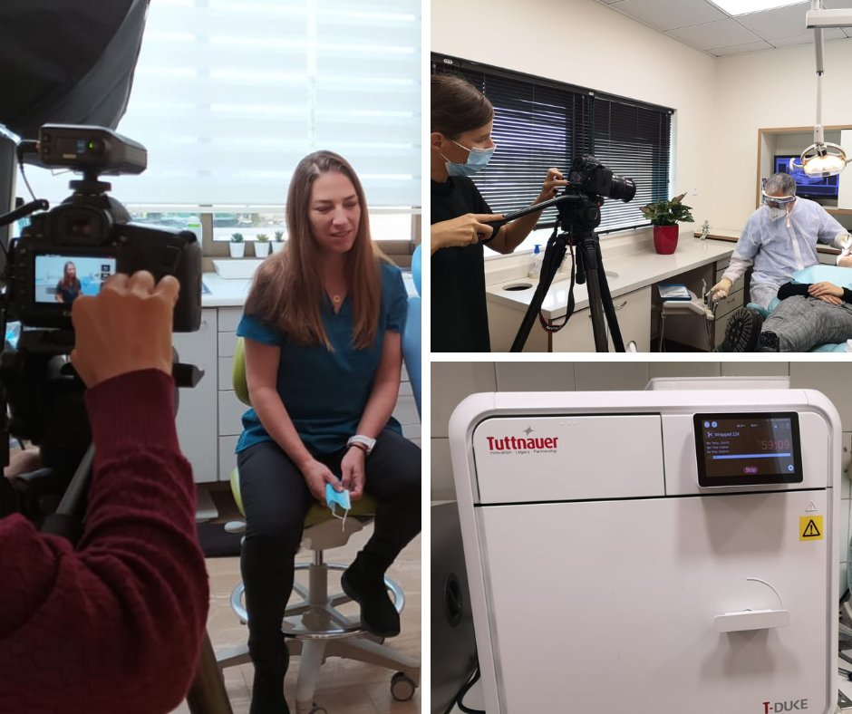TuttSterilizers's tweet photo. Video Testimonials in the making 🎬
Because when our customers tell us they have been using our products for over 30 years, and are full of gratitude, we want to share this with the world❣️
#dentalpractice #infectioncontrol #sterileprocessing https://t.co/II7U9kZ5fA
