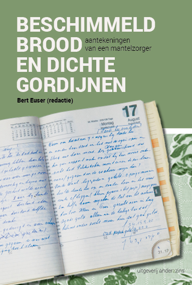 Voor uitgeverij Anderszins mocht ik het mooie en lieve boekje 'Beschimmeld Brood en gesloten gordijnen' maken: een verhaal over wat we tegenwoordig Mantelzorg noemen.