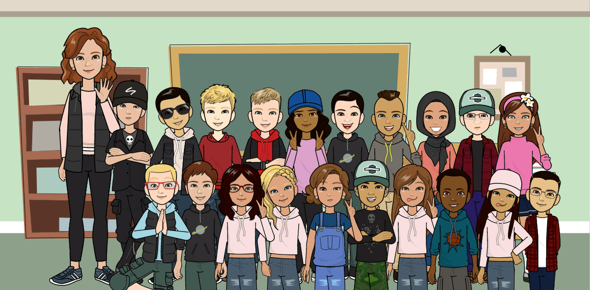 MissMarsz59's tweet photo. We love @PixtonEDU 💚 Students had so much fun creating their avatar! They will be using Pixton to turn their narrative writing into a comic!

#Gower62 #comics #Pixton #Classphoto https://t.co/8hFVrqu80S