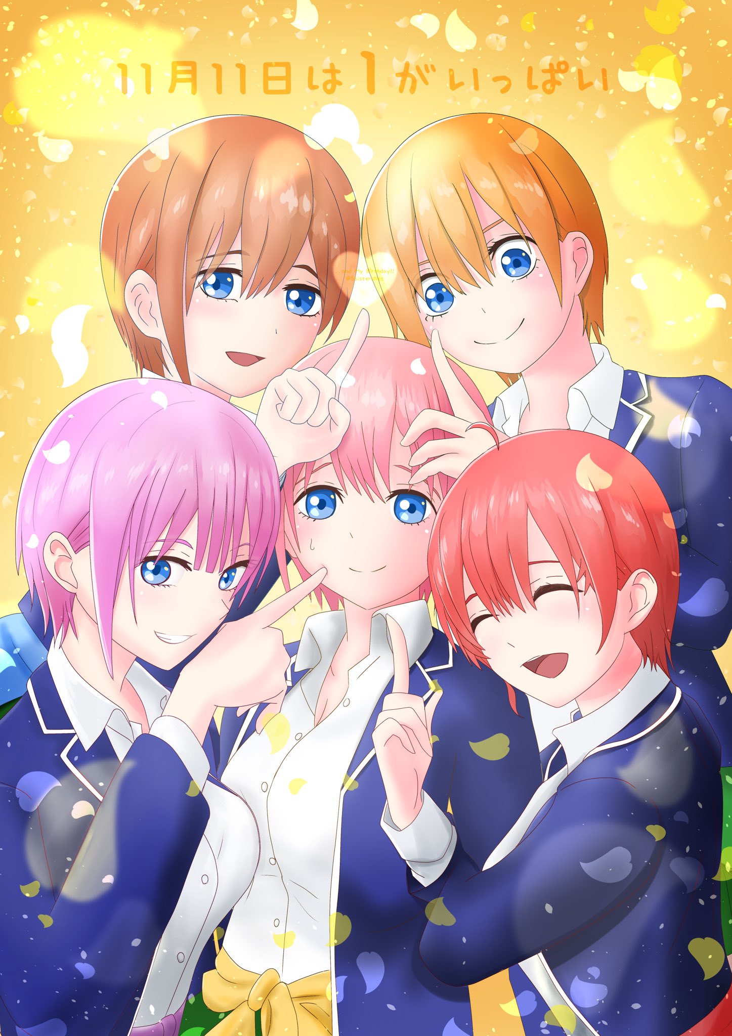 五姉妹ネット🌟五等分の花嫁 on X: 