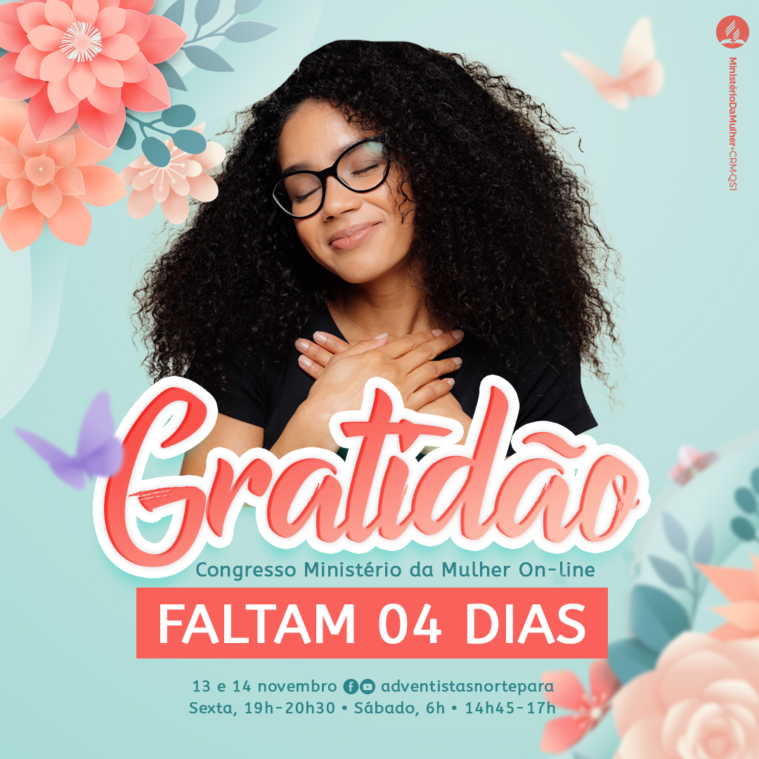 AdvNortePara's tweet photo. Está chegando o grande dia, tudo programado para o expressar sua #Gratidão a Deus? #CongressoMM
✍ Faça a sua inscrição gratuita no link: https://t.co/sphAF3mqnt (link na bio) https://t.co/rz2yFPrWvW