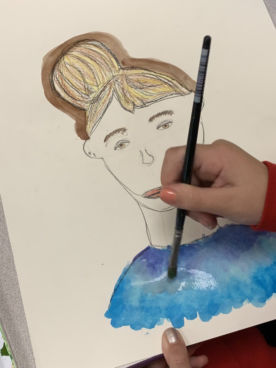 FW_SprinkleART's tweet photo. 3rd grade self portraits on our last in person art class of the marking period!  These artists are amazing!! 
 #masterpieces #3rdgradeart#wearesospecial #artist #❣️ https://t.co/kolDSeYC0W