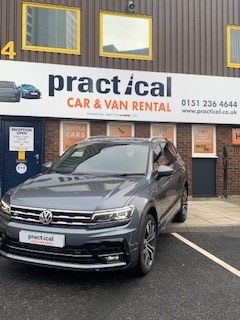 pcvrliverpool's tweet photo. New Car Day!! Tiguan AllSpace delivered today for one of our regular customers. #leasecar #shorttermlease #tiguan #rline https://t.co/4NMDYLEALZ