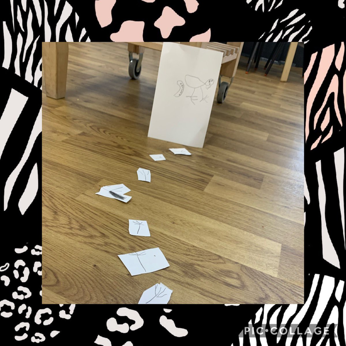 WoodfieldPS's tweet photo. This week our focus book in Reception is The Gruffalo’s Child. Today we have been making our own animal tracks to follow. Can you guess what animal these prints belong to? #JuliaDonaldson https://t.co/xCGbZStB46