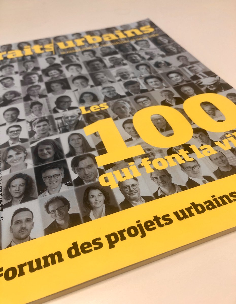 Trois directeur.ices d’agence d’urbanisme (actuellement ou récemment), dans les 100 qui font la ville. 💪. Les agences d’urbanisme un magnifique outil pour la ville et les territoires. Merci <a href="/Innovapresse/">Innovapresse</a>