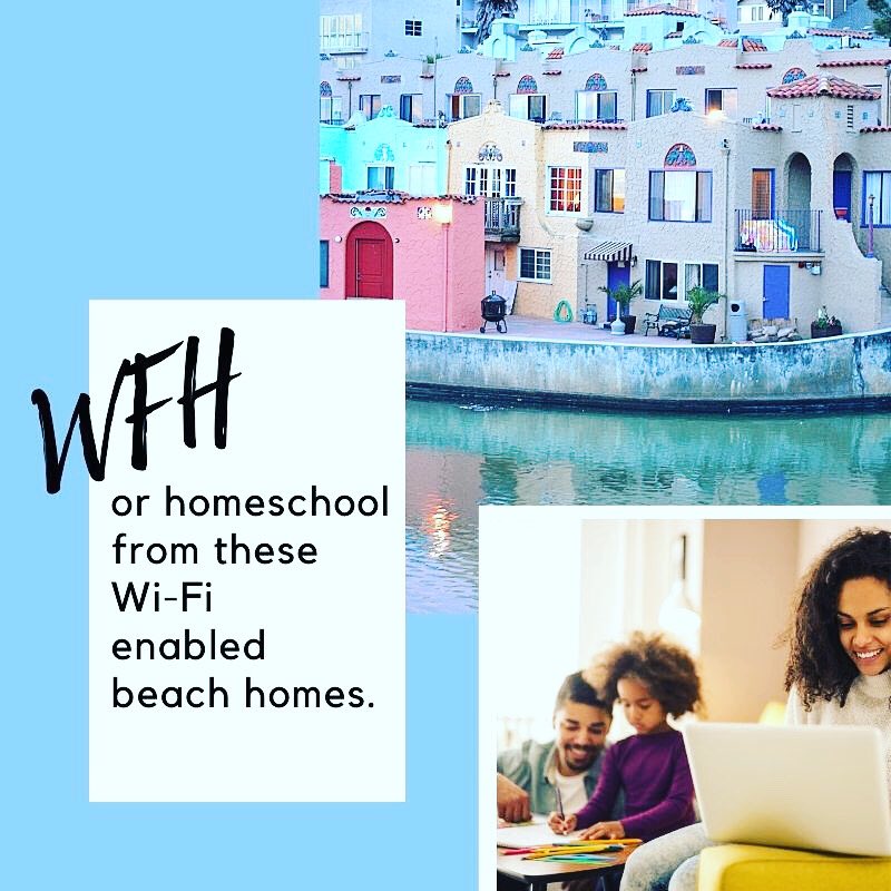 If you can work and go to school from anywhere this winter, you might as well work from a #Capitola #beachhome. Browse all homes and plan for your next adventure. 👉calistays.com #bookdirect