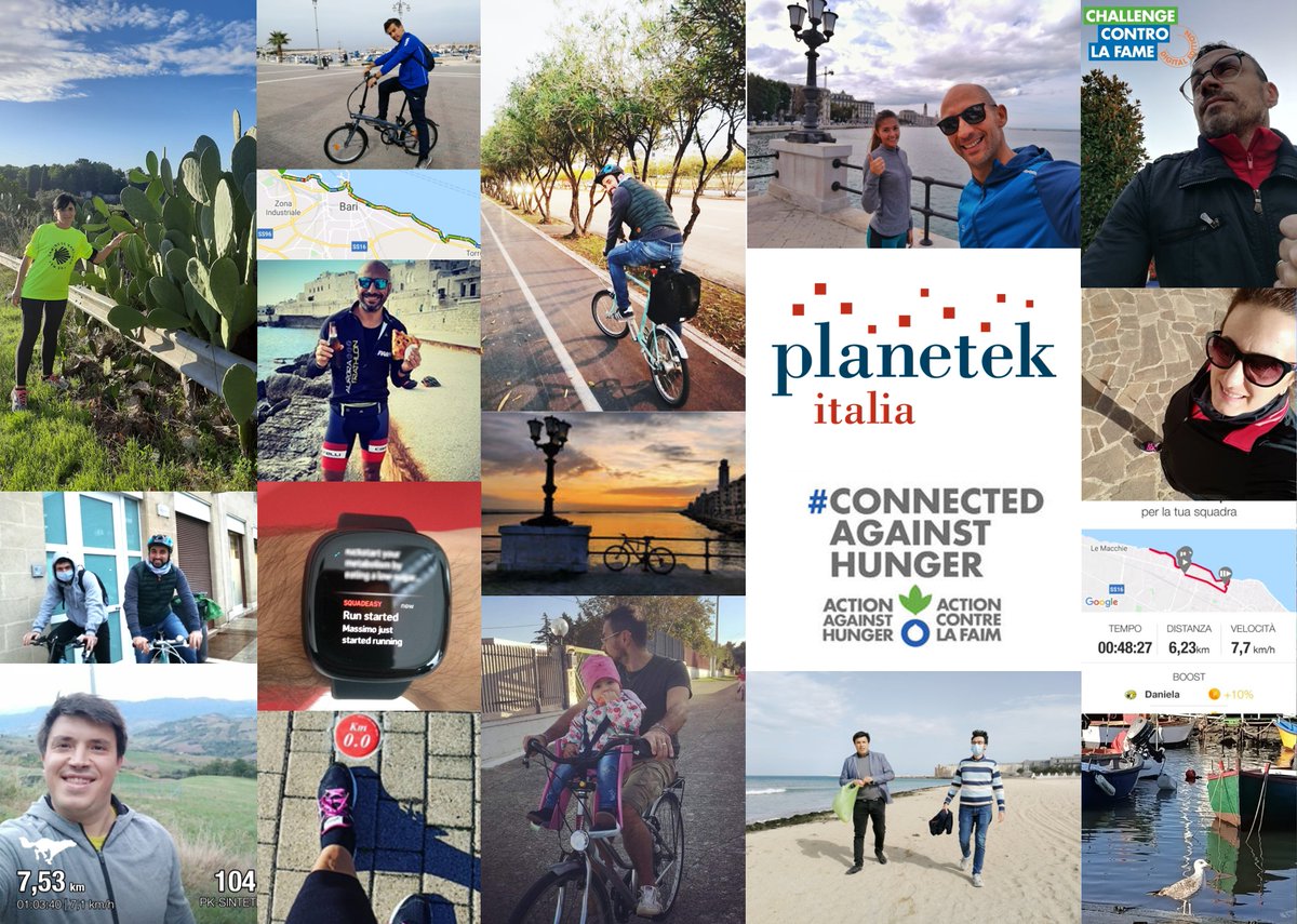planetek's tweet photo. Il team #Planetek vince la #ChallengecontrolaFame!🏆
Una sfida sportiva di solidarietà tra 60 team aziendali di tutto il mondo, tutti #ConnectedAgainstHunger per rispondere all’emergenza alimentare aggravata dal Covid19 a sostegno delle comunità più fragili del mondo https://t.co/SS8yVnKqbg