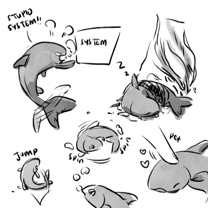 More.....uh....fish mc... sry lol just needed to get it out of my system 🐟🐟