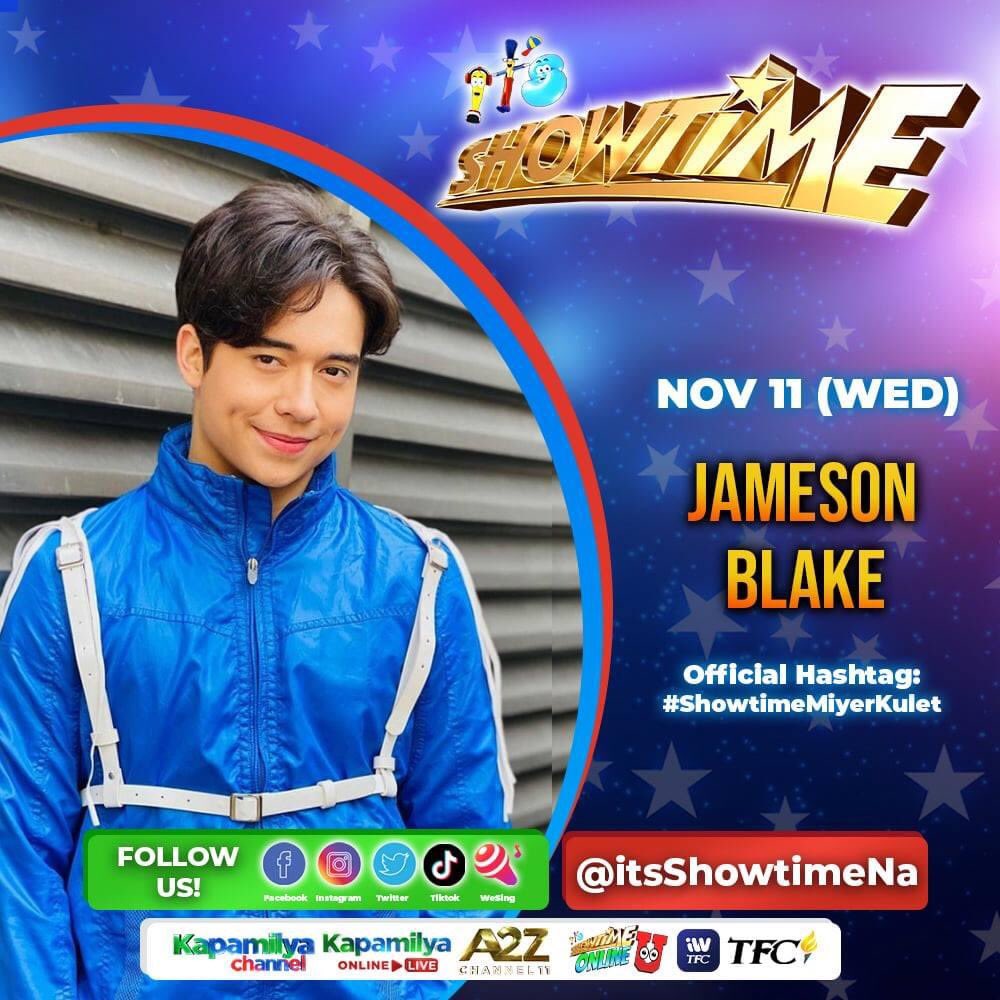 jmsnblake's tweet photo. It’s good to be back on @itsShowtimeNa 😎 https://t.co/6JzTAFfEUU