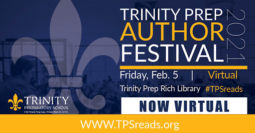 Reading_Reba's tweet image. The @TrinityPrepFL #TPSauthorfest has gone VIRTUAL! You (and all your students!) can participate in author panel sessions featuring 38 YA &amp;amp; MG authors! Fill out the form to pre-register &amp;amp; get entered in the RAFFLE for free books &amp;amp; swag! @gksparker 

forms.gle/kxjNaAsYBUbV3j…