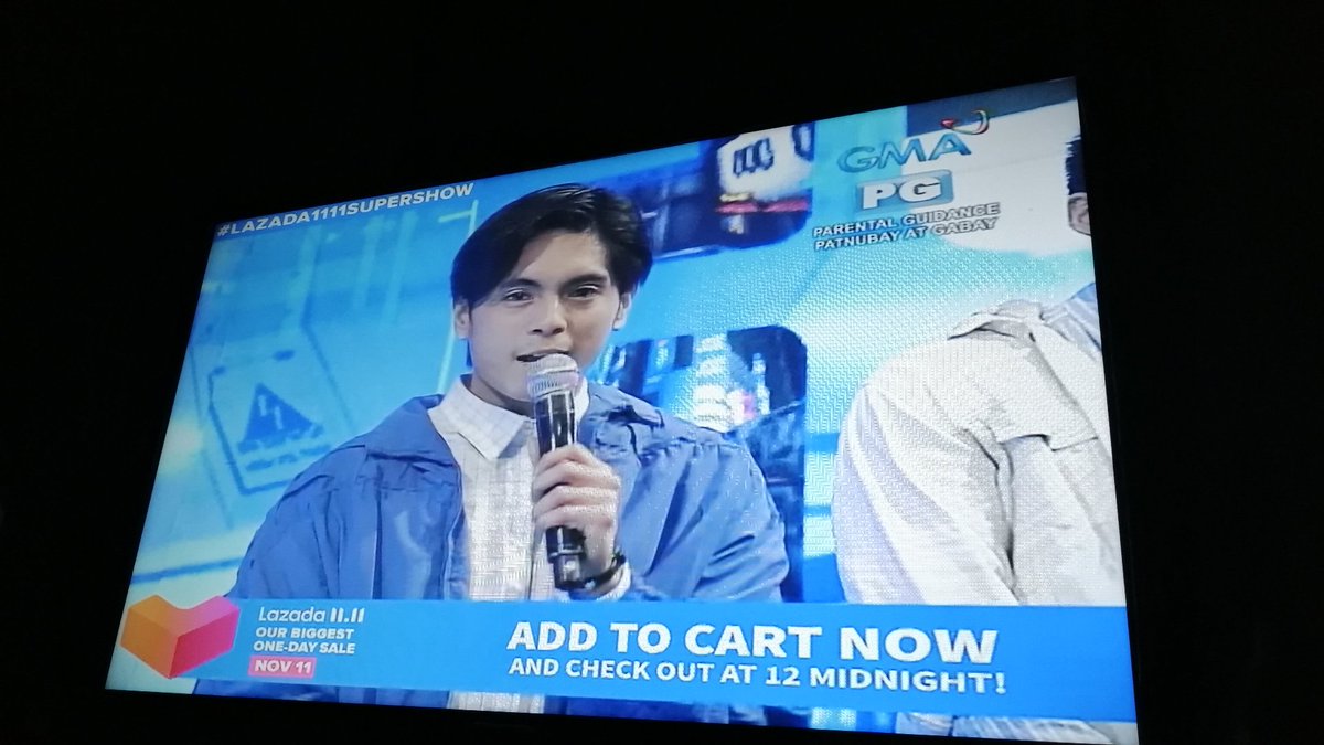 Yun oh!!!!! <a href="/MiguelTanfelix_/">Miguel Tanfelix</a>

#Lazada1111SuperShow
#LazadaxMiguelTanfelix