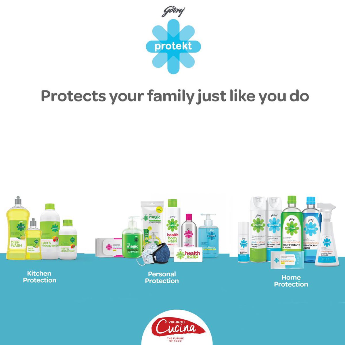 VikhroliCucina's tweet photo. Godrej Protekt, offers a range of products which are an ideal choice for those who cannot compromise with hygiene in their kitchen
We are delighted to have Godrej Protekt as partners for Home Chef Matters 2020
#HomeChefMatters #vikhrolicucina
#godrejprotekt #RecipeForProtection https://t.co/OH83Oc9X4I